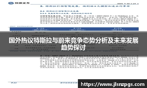 国外热议特斯拉与蔚来竞争态势分析及未来发展趋势探讨